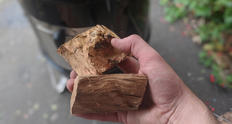 chunks of wood for smoking