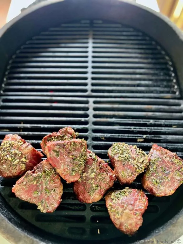 Marinated and Grilled Mutton Chops