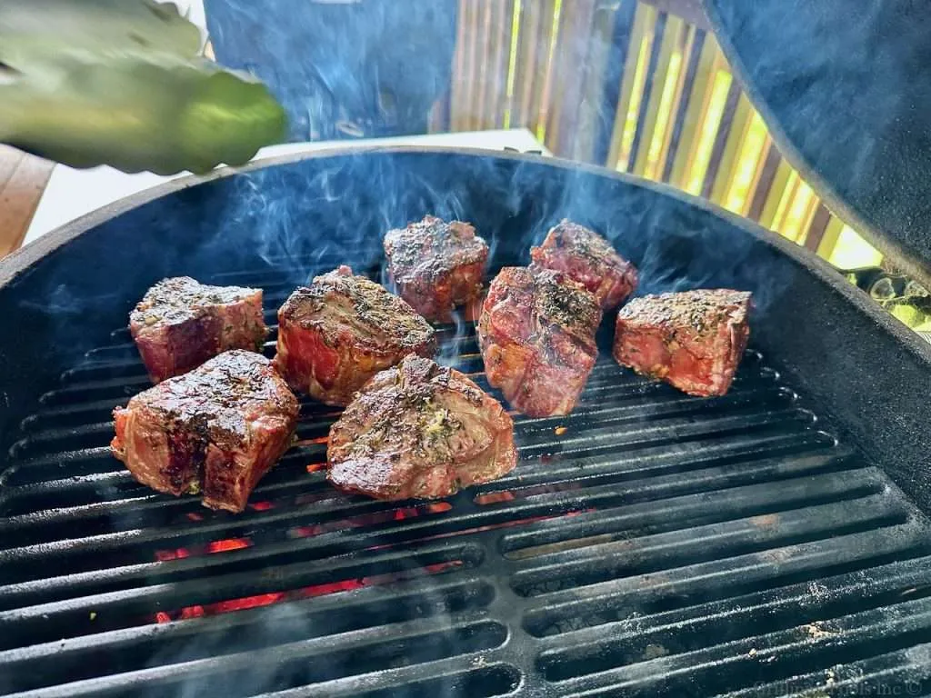 Marinated and Grilled Mutton Chops