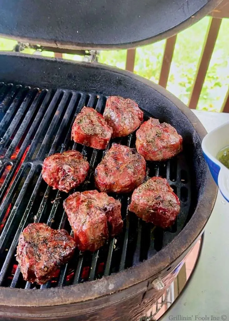 Marinated and Grilled Mutton Chops