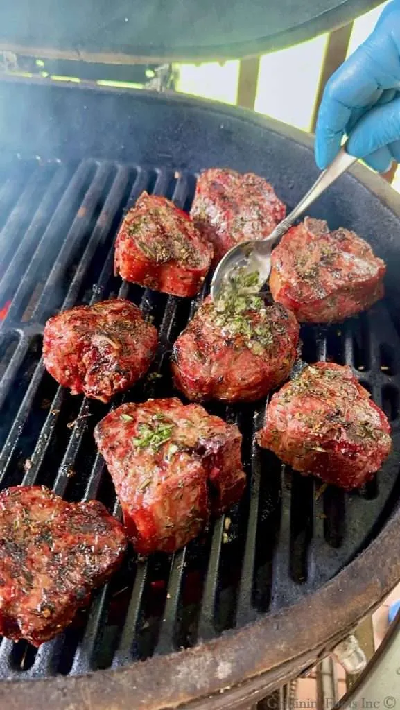 Marinated and Grilled Mutton Chops