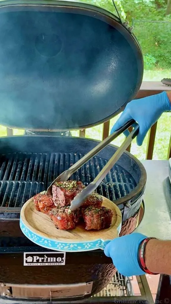 Marinated and Grilled Mutton Chops