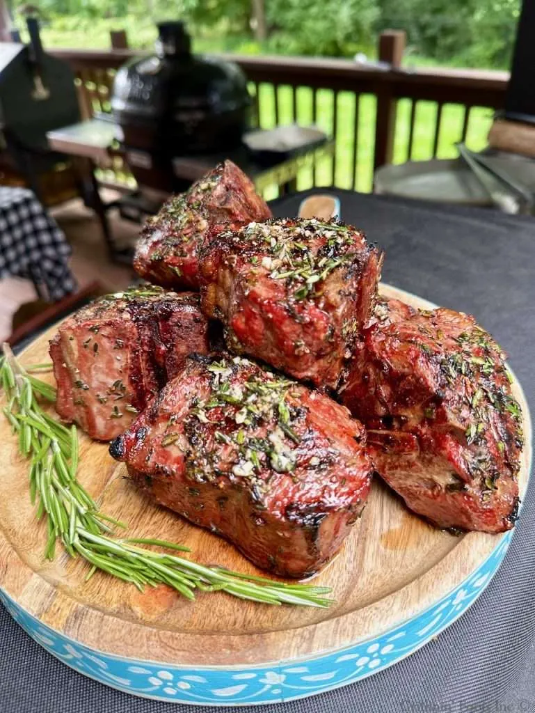 Marinated and Grilled Mutton Chops