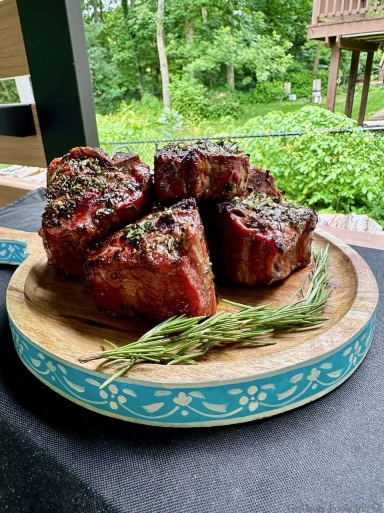 Marinated and Grilled Mutton Chops