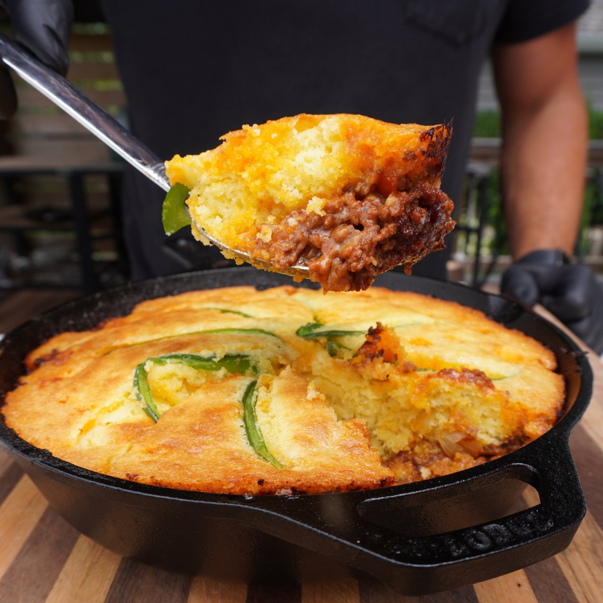 Cornbread Sloppy Joe