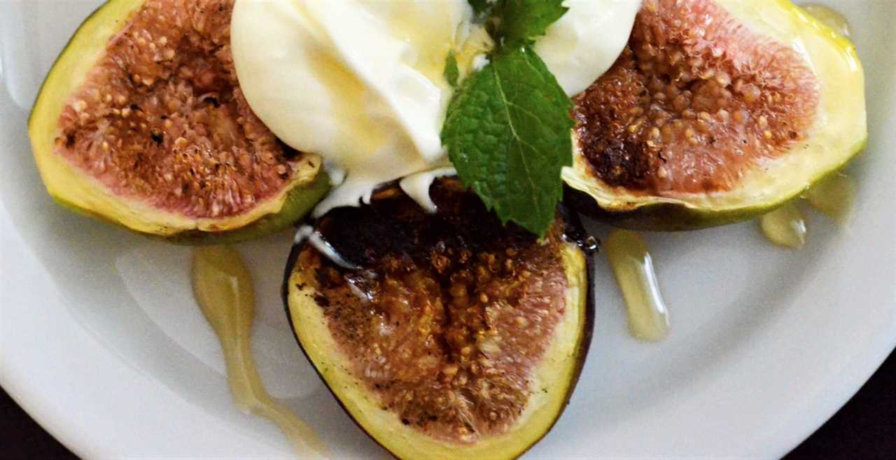 grilled fig dessert 2