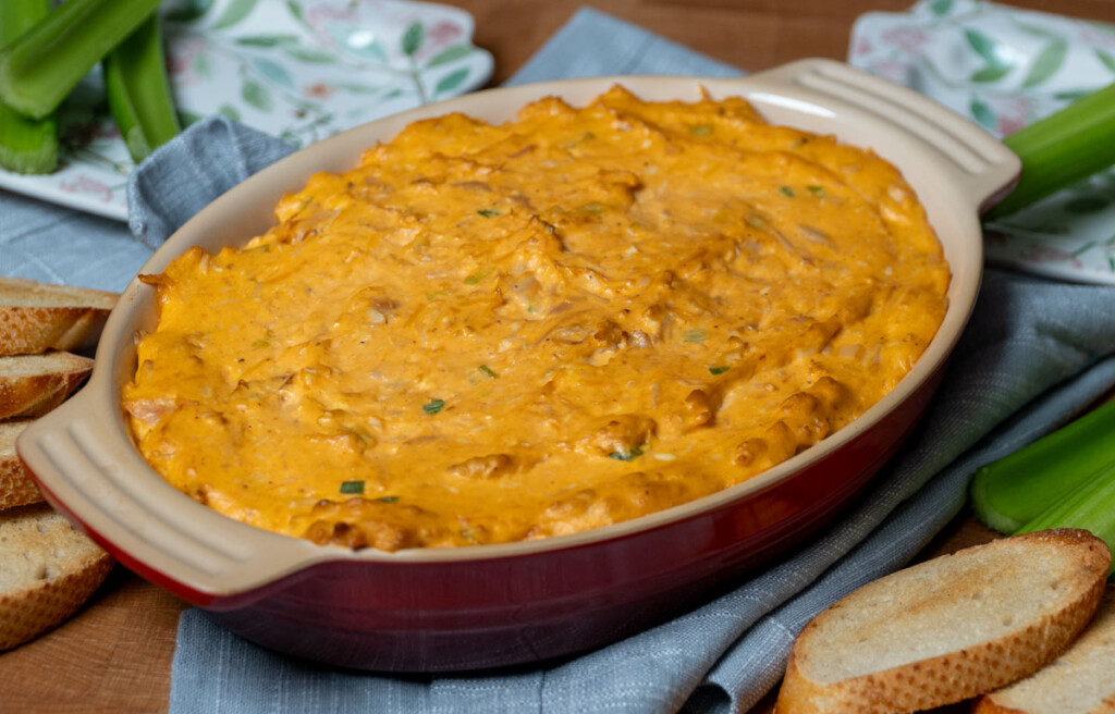 smoked buffalo chicken dip