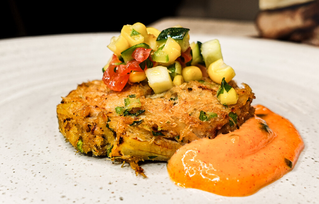 smoked crab cakes on the pellet grill