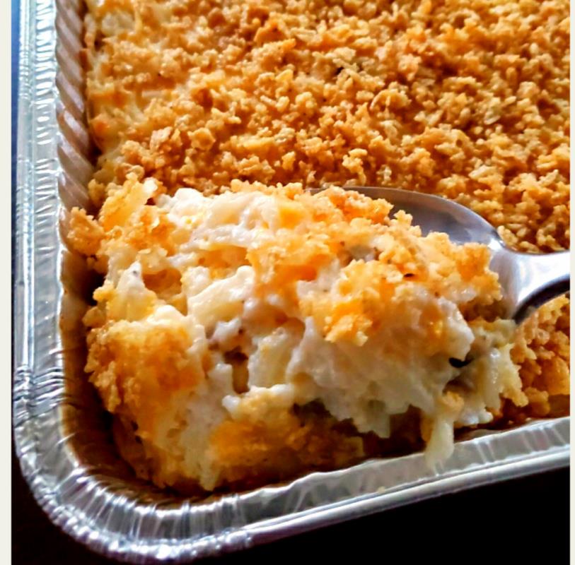 funeral potatoes pin -comfort food