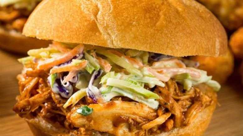 Pulled Chicken Sandwiches