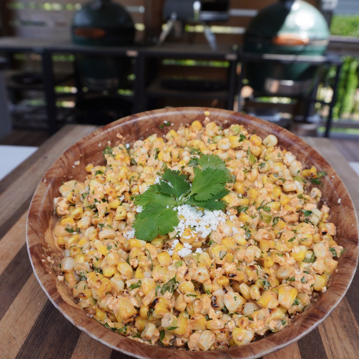 Steak Tacos with Corn Salad