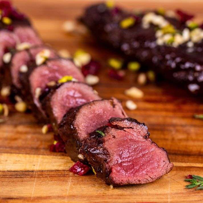 Smoked-Venison-Tenderloin-Sliced