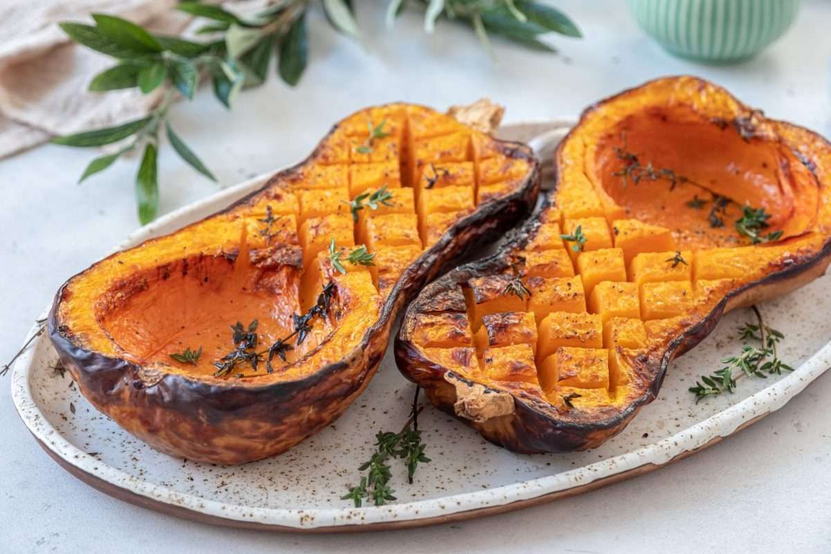 Smoked Butternut Squash Plated