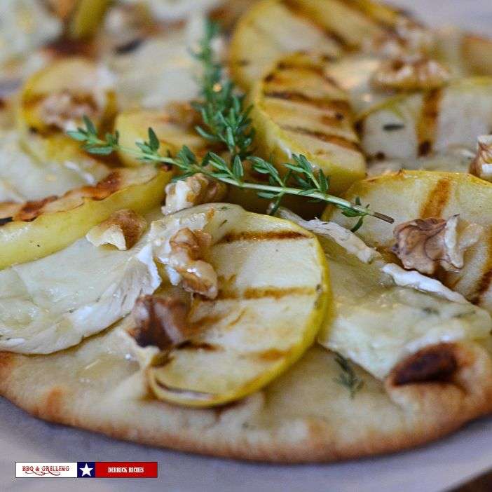 Brie and Apple Pizza