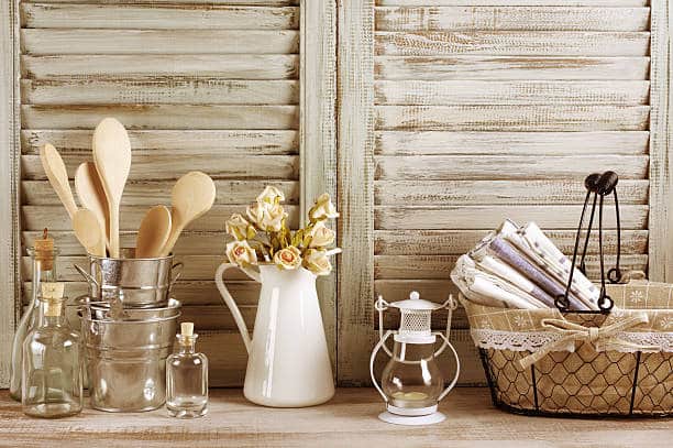 Rustic kitchen accessories