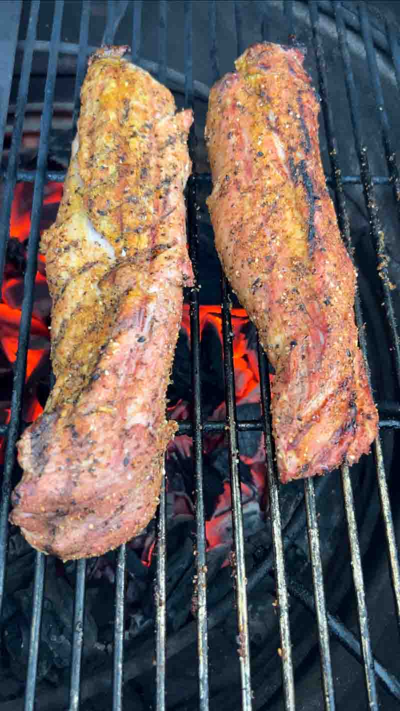 Big Green Egg Grilled Asian Pork Tenderloin