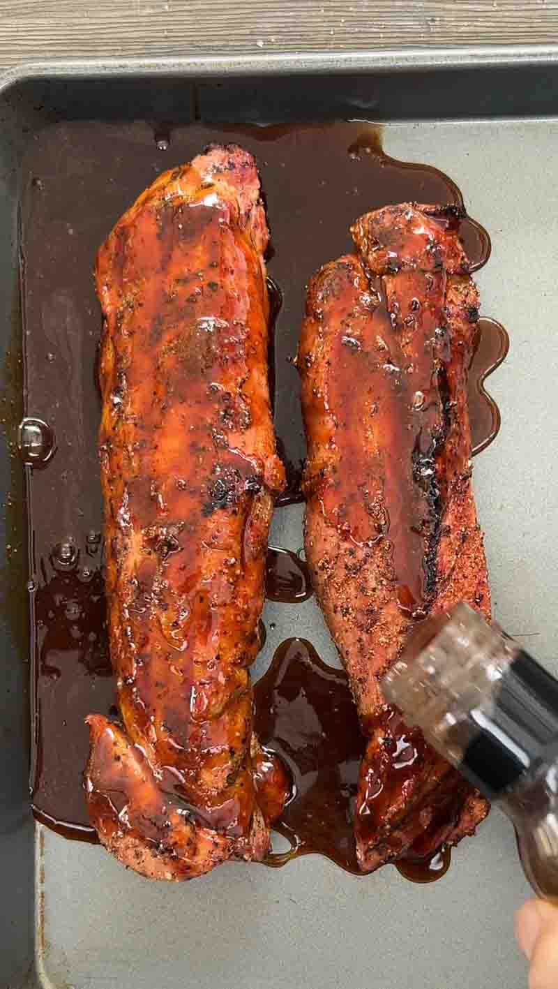 Big Green Egg Grilled Asian Pork Tenderloin