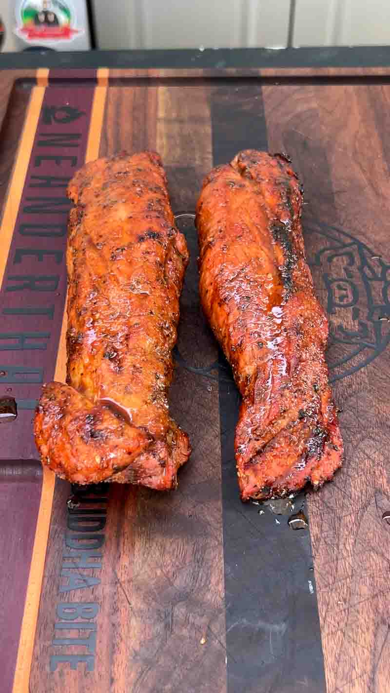 Big Green Egg Grilled Asian Pork Tenderloin