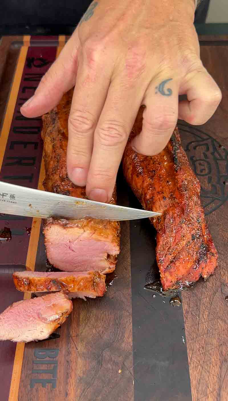 Big Green Egg Grilled Asian Pork Tenderloin