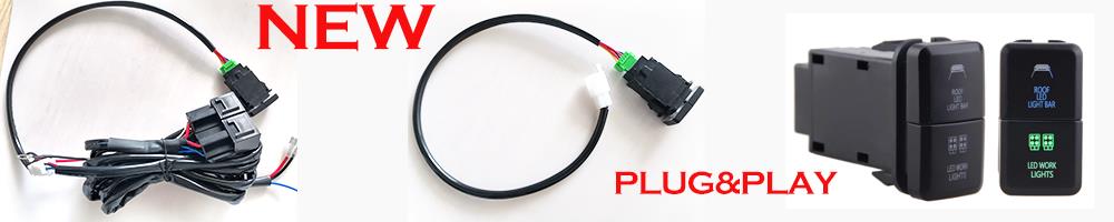 Toyota push switch convert wiring