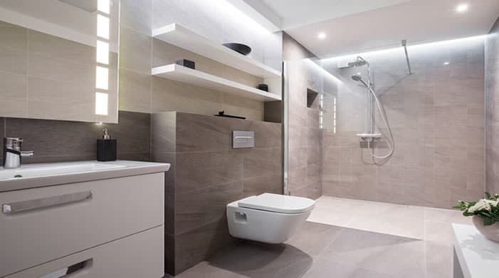 Contemporary bathroom style