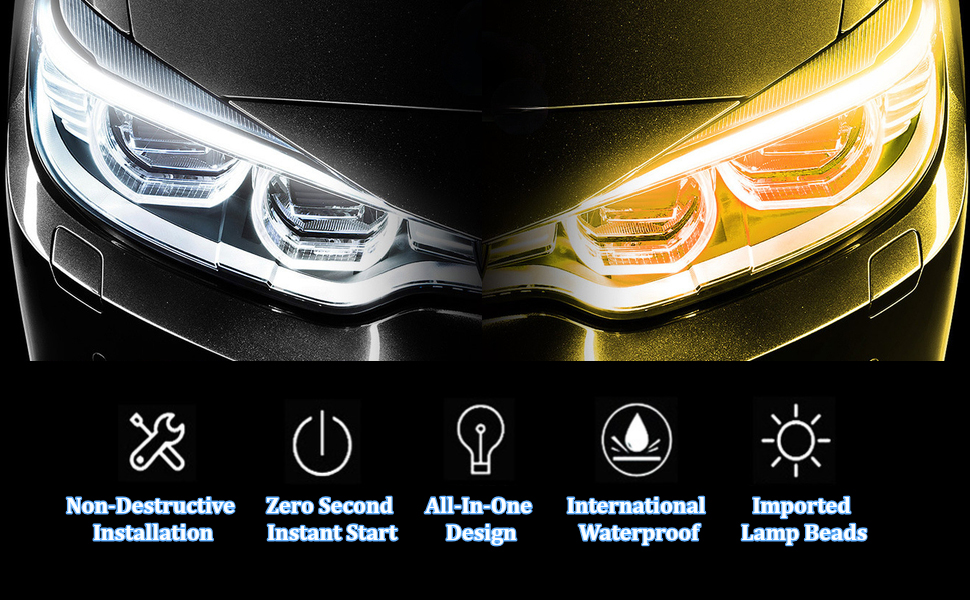 DRL turn signal wide application