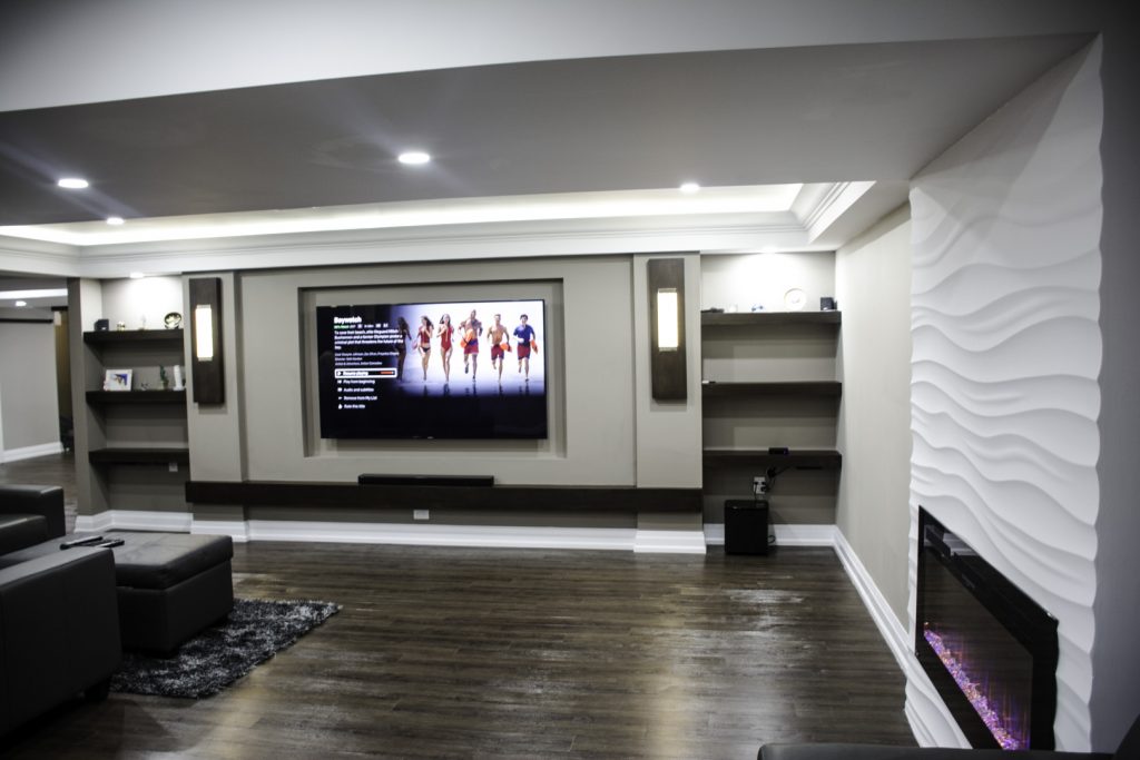 Luxury Basement Finishing Project Vaughan