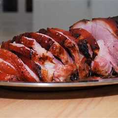 Rotisserie Ham (with Honey-Butter Glaze)