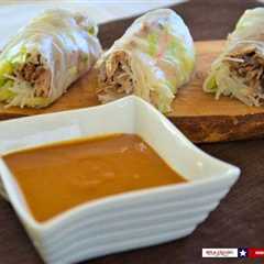 Pulled Pork Spring Rolls (Fresh)