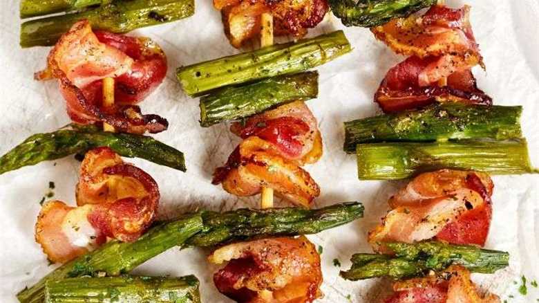 Grilled Bacon-Asparagus Skewers