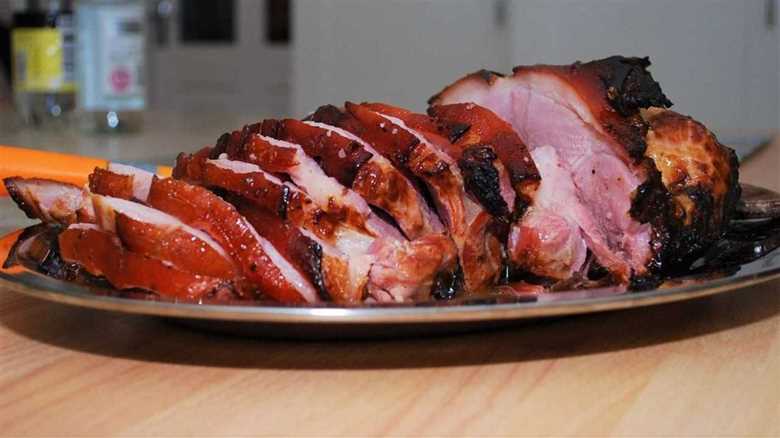 Rotisserie Ham (with Honey-Butter Glaze)