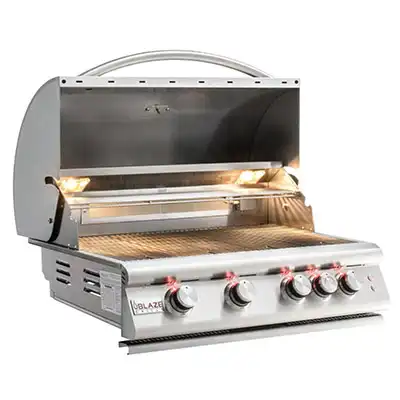 Blaze Premium LTE 32-Inch 4-Burner Built-In Propane Gas Grill