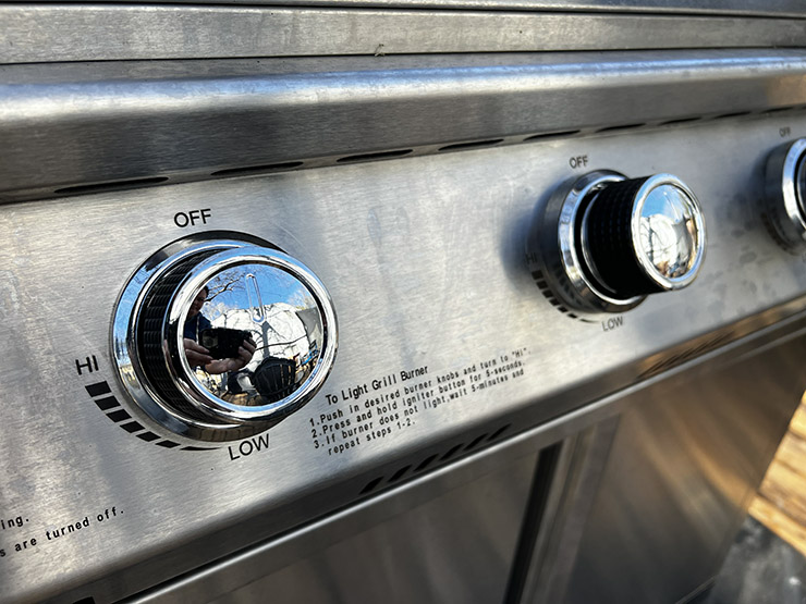 Grilla Grills Primate knobs