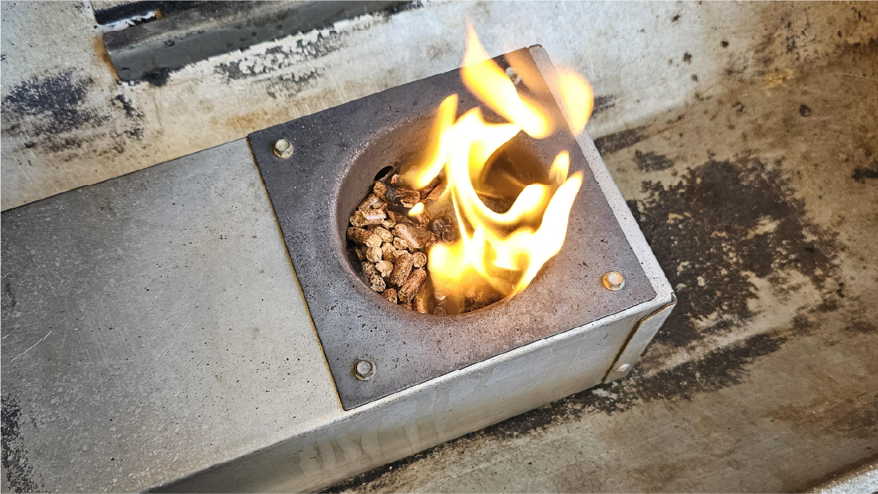 Inspecting the Burn Pot of Pellet Grill