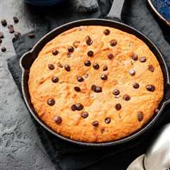 Smoked Skillet Chocolate Chip Cookie