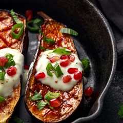 Grilled Eggplant with Yogurt Sauce