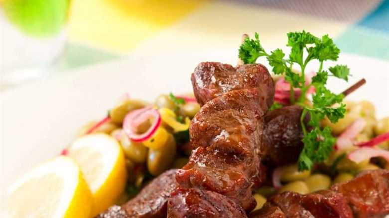 Grilled Lamb Kebabs