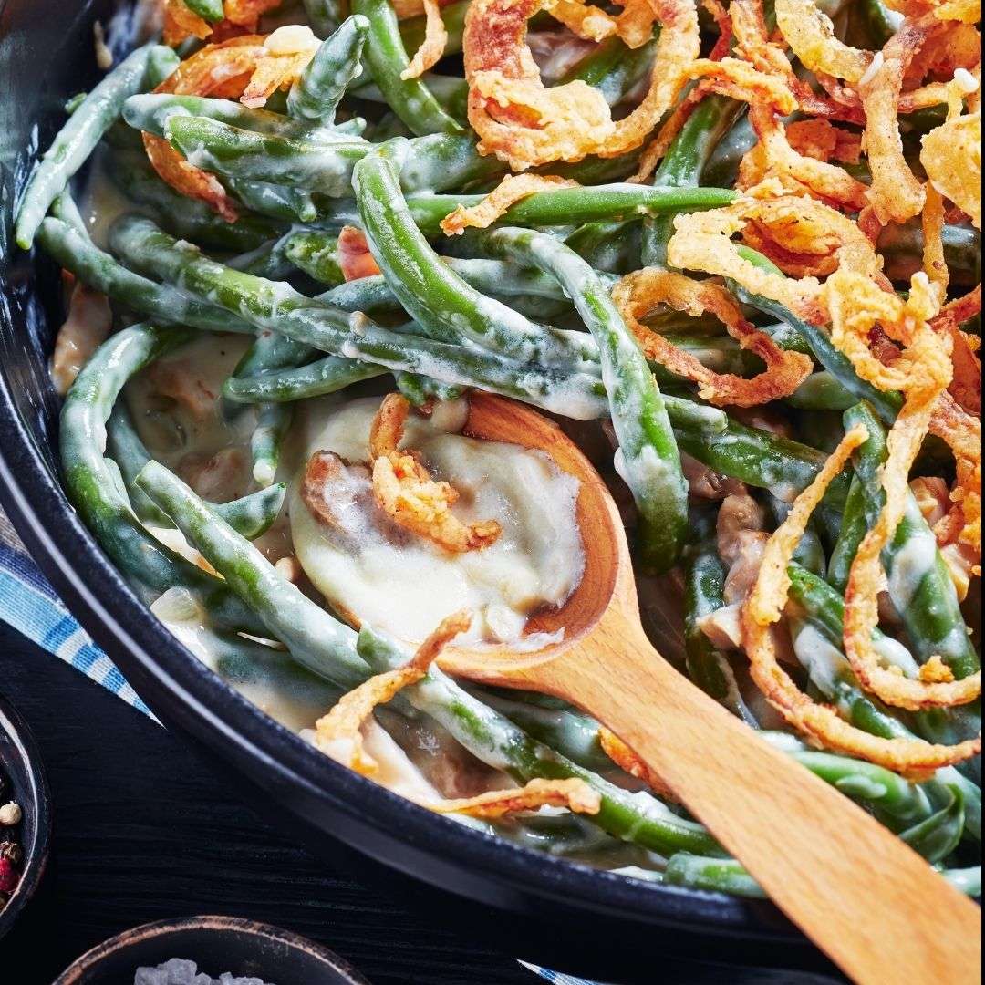 smoked-green-bean-casserole