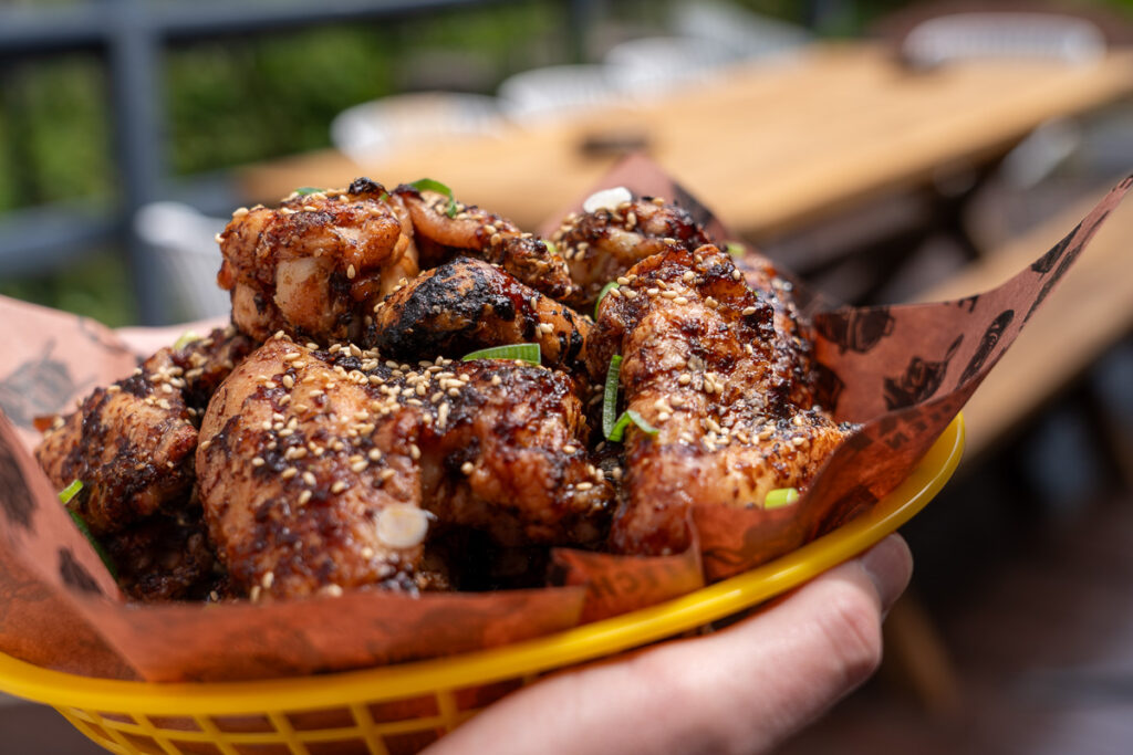 smoked wings