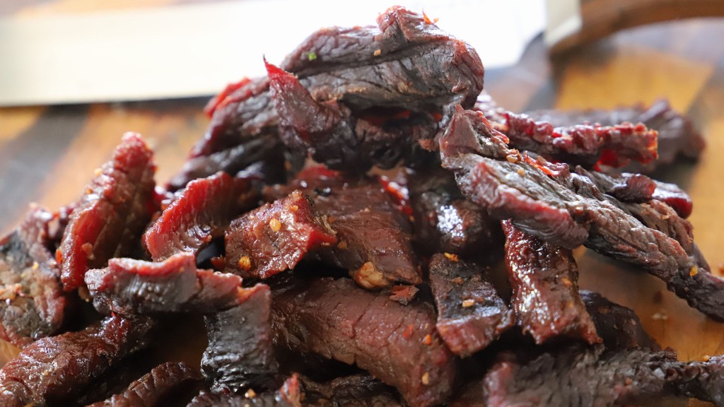 smoked beef jerky