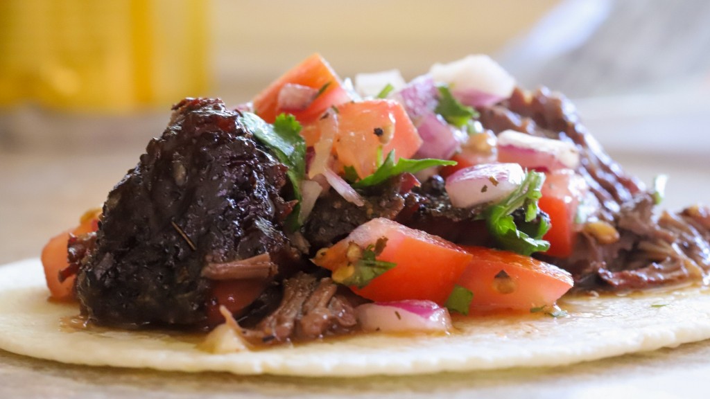 smoked beef cheeks barbacoa taco