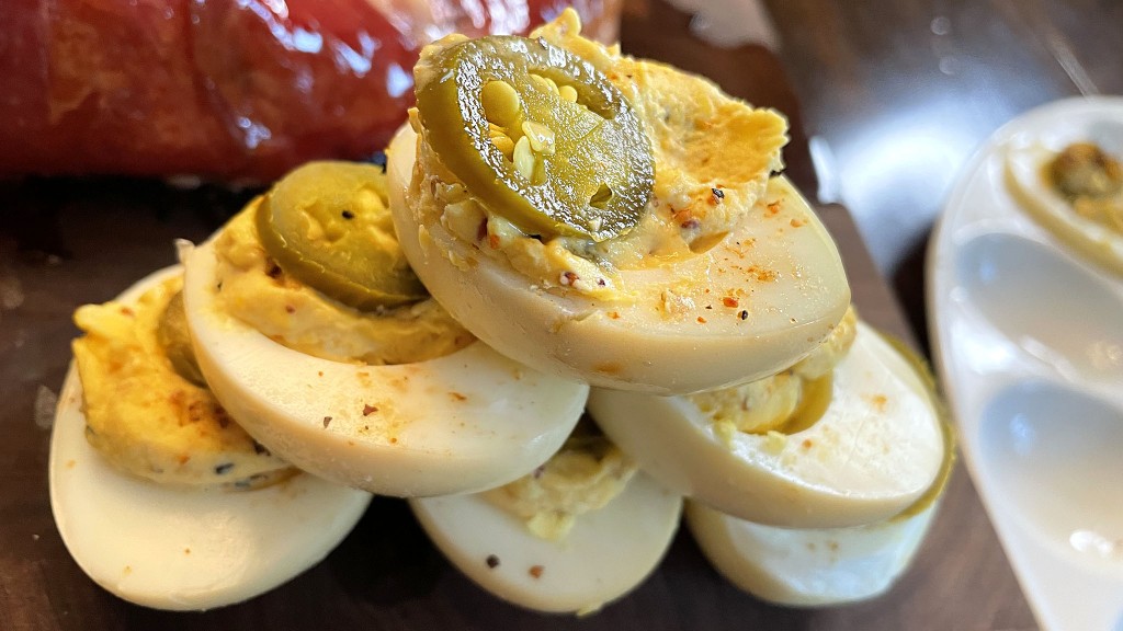 Smoked Deviled Eggs