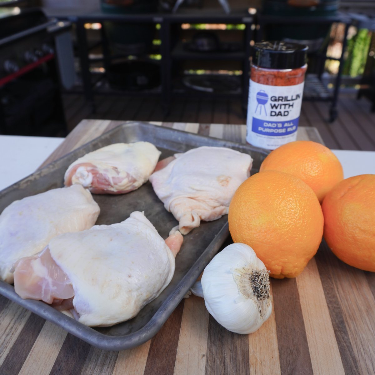 Grilled Orange Chicken