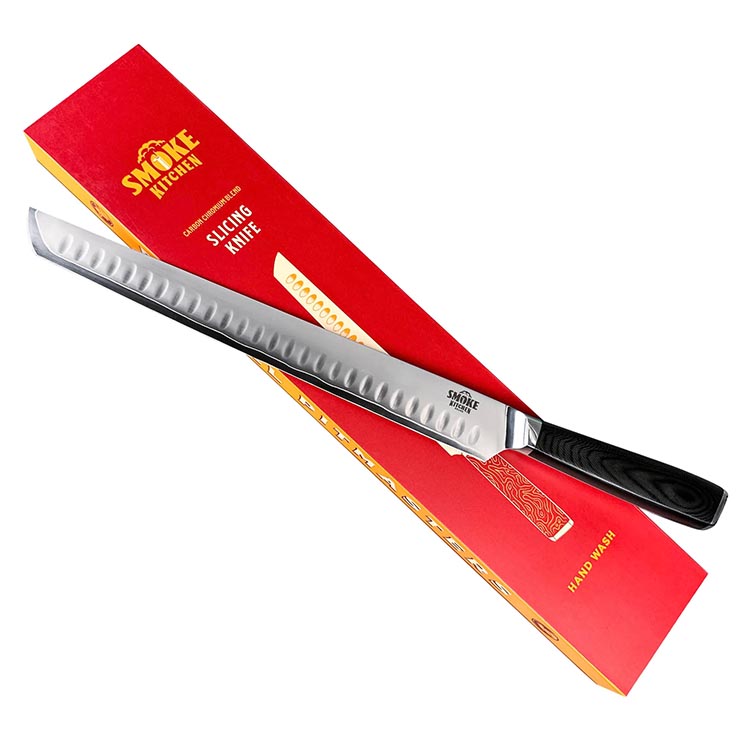 smoke kitchen brisket slicing knife