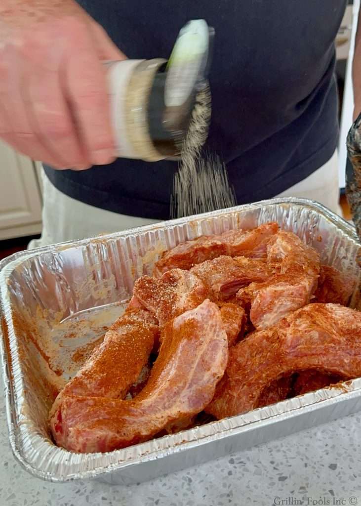 Seasoning Ribs