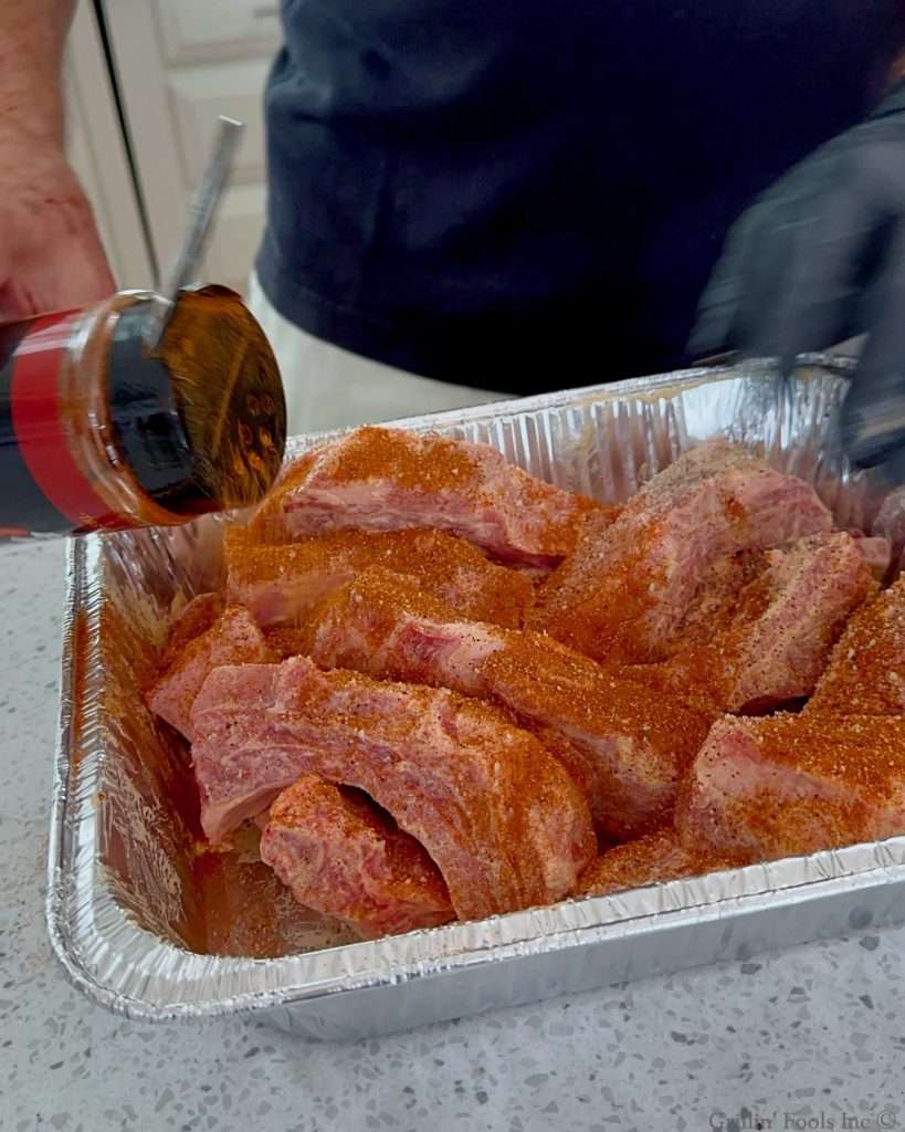 Seasoning Party Ribs