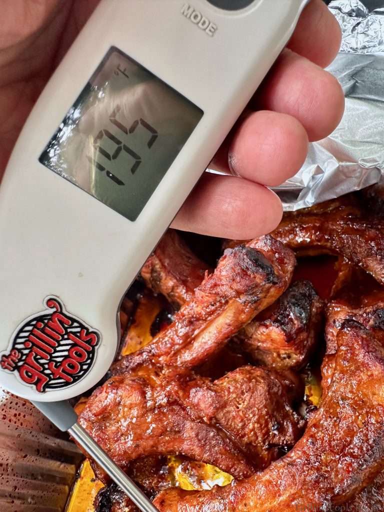 195F internal temp