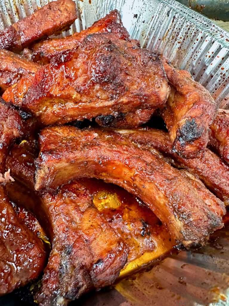 Hot Honey Party Ribs