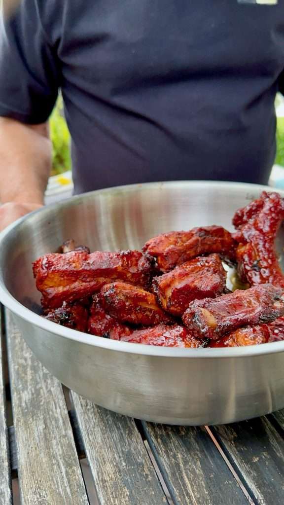 Hot Honey Party Ribs