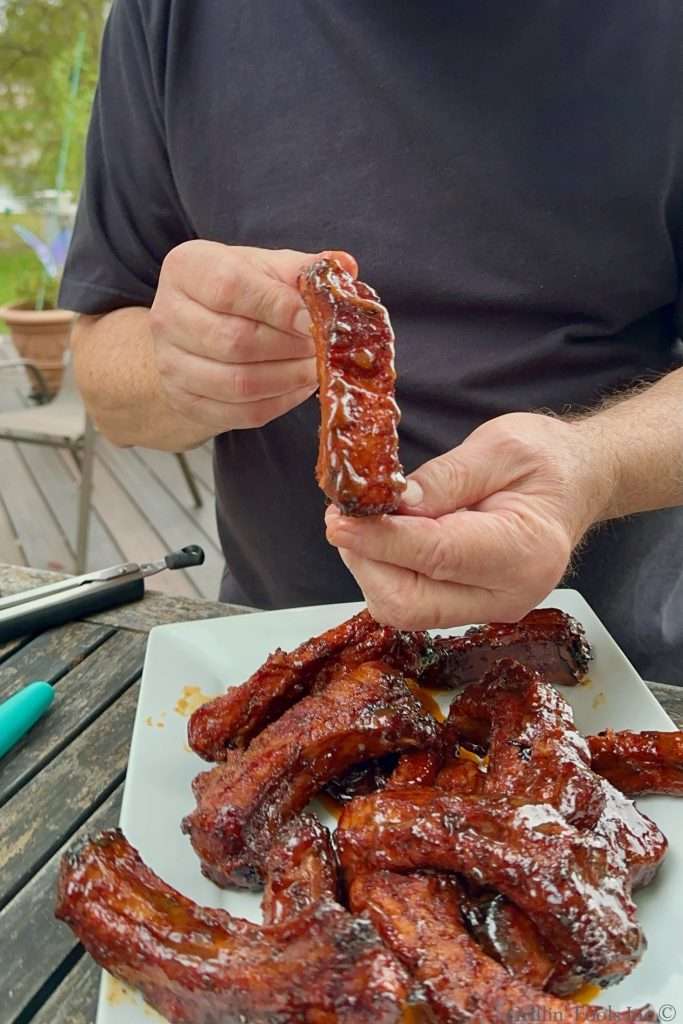 Hot Honey Party Ribs